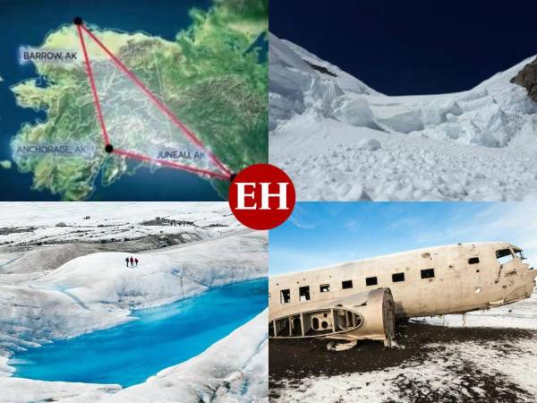 El Triángulo de Alaska se ha convertido en un lugar completamente misterioso en donde se reportan desde numerosos aviones desaparecidos en pleno vuelo, hasta cazadores y curiosos que se han adentrado al lugar. De acuerdo a testimonios también es posible ver ovnis y criaturas extrañas. En la siguiente galería recopilamos los enigmas que rodean este lugar.