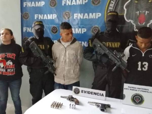 Los supuestos integrantes de la Mara Salvatrucha fueron detenidos por la Fuerza Nacional Antimaras y Pandillas (FNAMP).