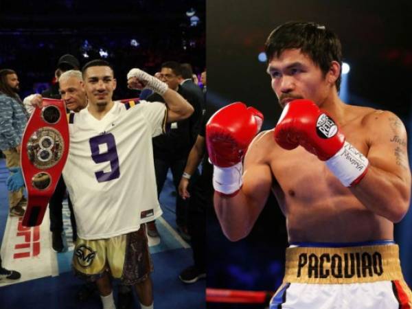 El hondureño tiene la ilusión de ser el campeón mundial en las diferentes categorías de peso, tal y como el caso del legendario boxeador filipino. Fotos: AFP