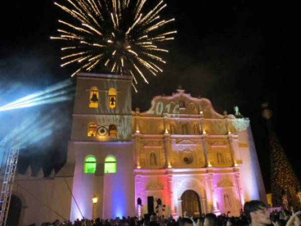 La catedral de Comayagua, uno de los íconos de la excapital del país.