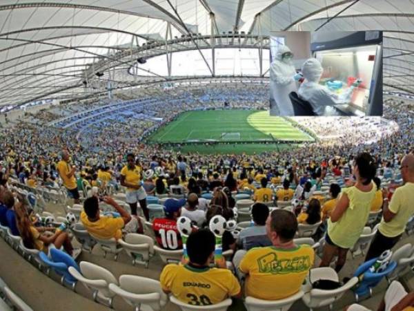 Afición falsifica pruebas PCR para entrar a ver la final Brasil vs. Argentina.