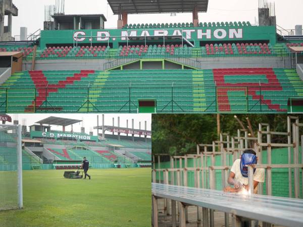 La directiva de Marathón preparan una fiesta y así aumentan el aforo del estadio Yankel Rosenthal para el duelo de la gran final ante Olimpia.