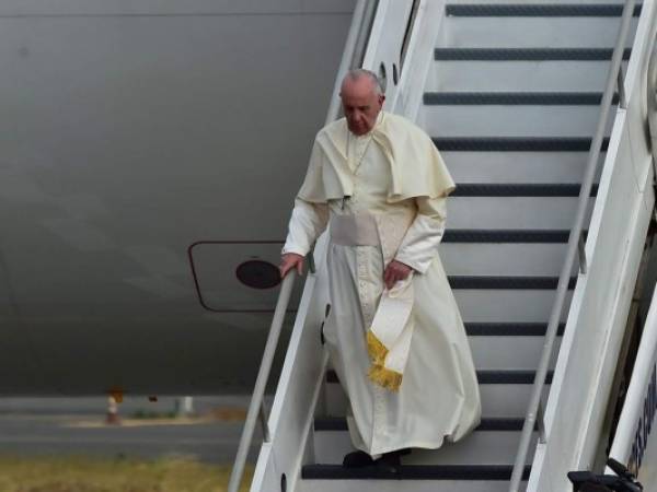 Es el primer viaje del papa argentino a un país de América Central desde su elección en marzo de 2013. Foto: AFP