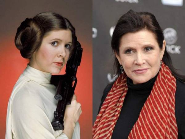 Esta es la última cinta en la que Carrie Fisher pudo interpretar a la bella Leia.