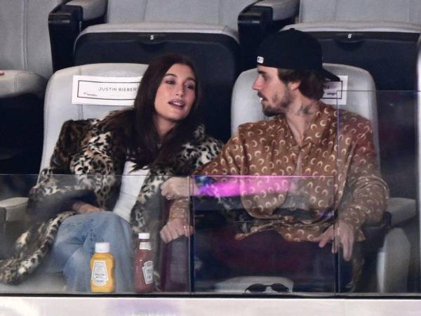 El romántico gesto de Justin con Hailey Bieber en el Super Bowl 2024