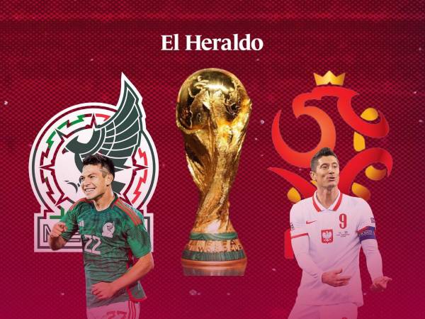 Siga todos los detalles del duelo entre México y Polonia en el minuto a minuto de EL HERALDO.