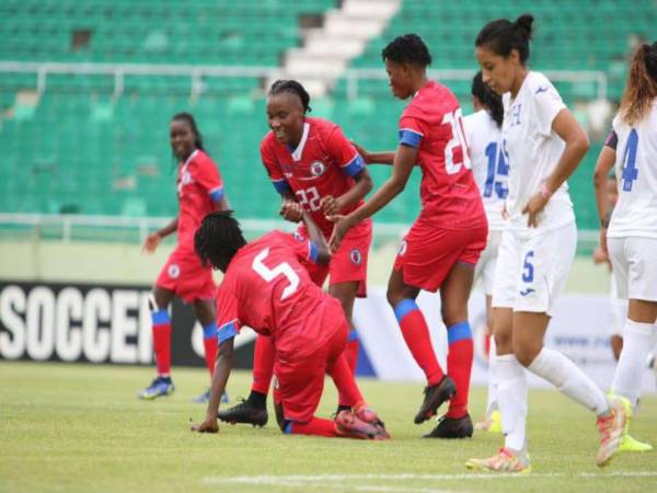 Las haitianas tuvieron un partido cómodo y con muchos festejos.