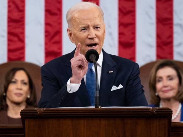 “Si queremos promover la libertad y la justicia, necesitamos asegurar la frontera y arreglar el sistema de inmigración”, afirmó Biden.