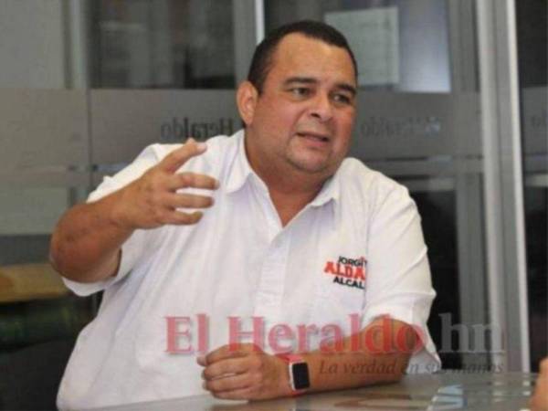 Jorge Aldana, alcalde del Distrito Central.