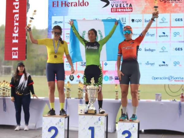 Flori De León es de nacionalidad guatemalteca y se coronó campeona de Élite Femenina en al Vuelta Ciclística 2022.