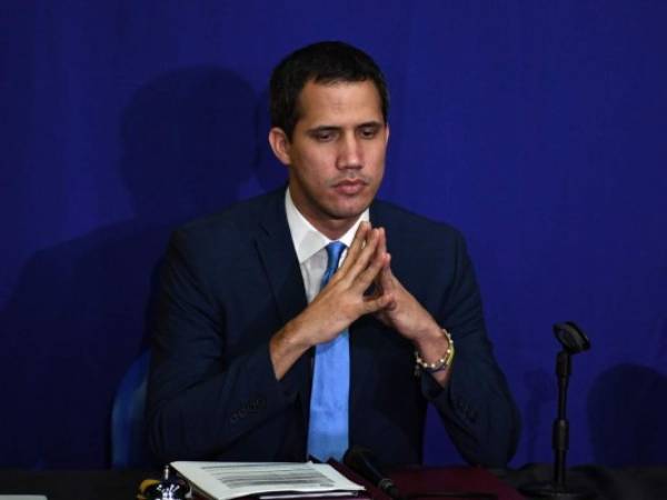 Juan Guaidó fue reelecto presidente del Parlamento de Venezuela. AP.