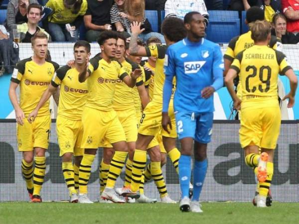 El Borussia Dortmund no pudo empatar hasta poco antes del final. (Foto: AFP)