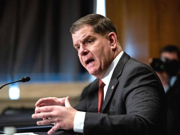 El secretario de Trabajo, Marty Walsh.