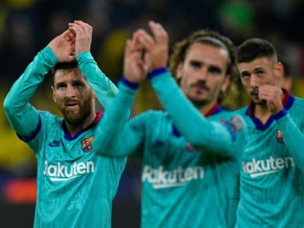 Lionel Messi jugó los últimos treinta minutos con el Barcelona en el partido con el Borussia. Foto:AFP