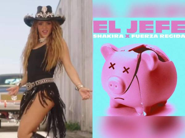 Shakira también hizo pública la portada de la canción en la que se muestra una alcancía con forma de cerdo rota, pues la canción habla de la ausencia de dinero.