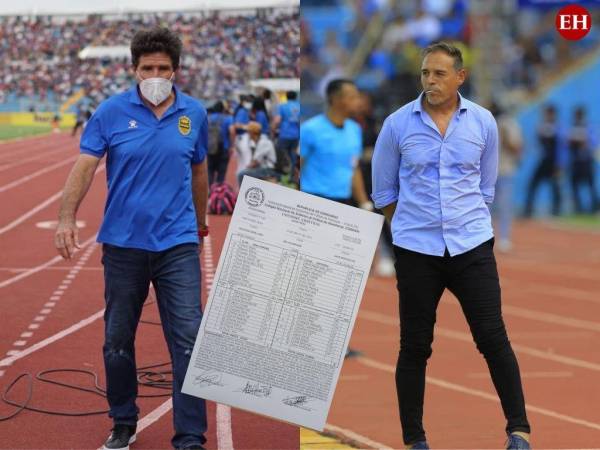 Héctor Vargas y Hernán Medina terminaron viendo el partido desde las gradas del estadio Olímpico Metropolitano.