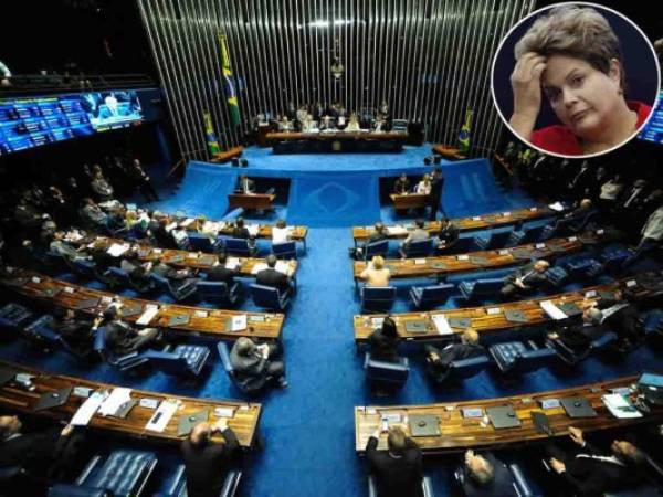 El Senado brasileño aprobó en la madrugada de este miércoles someter a la presidenta Dilma Rousseff a un juicio de destitución.