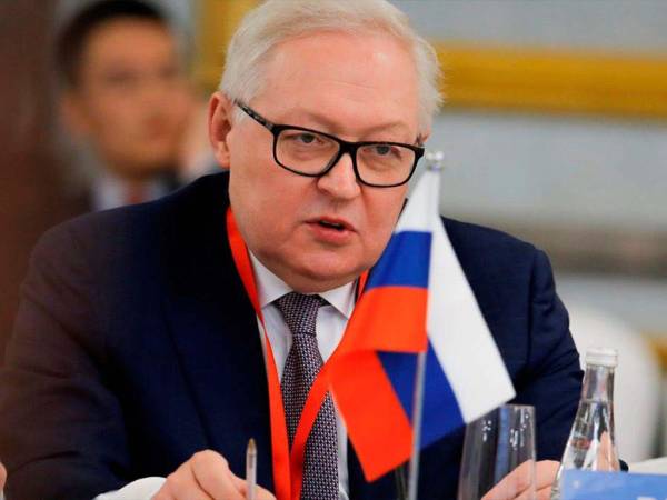 El viceministro ruso de Relaciones Exteriores, Serguéi Riabkov.