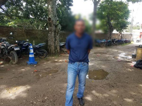 Nelson Rubí Espina Fúnez fue detenido en la aldea Santa María en Jamastrán.