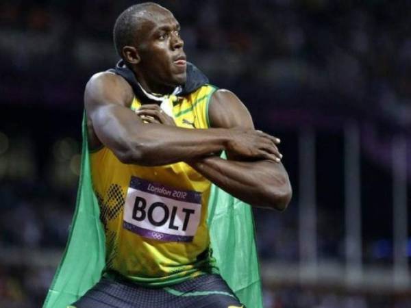 El hombre más rápido del mundo, Usain Bolt, entrenará con el Borussia Dortmund. (AFP)