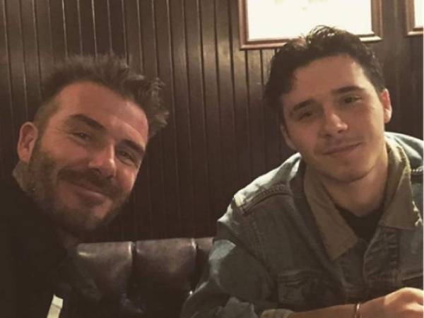 David Beckham y su hijo tienen una muy estrecha relación. Foto: Instagram