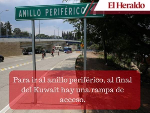 El proyecto consta de 3.3 kilómetros, de los cuales 1.6 son sobre el río Choluteca. La vía conecta desde el final del bulevar Kuwait al sector sur del anillo periférico y estará habilitada a finales de mayo. En la galería aparece la ruta desde el Kuwait al anillo y a la inversa. Fotos: David Romero / EL HERALDO / Cortesía