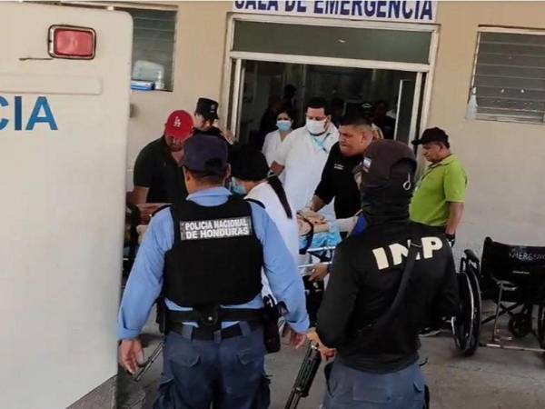 Los privados de libertad fueron trasladados hacia el Hospital Santa Bárbara Integrado.