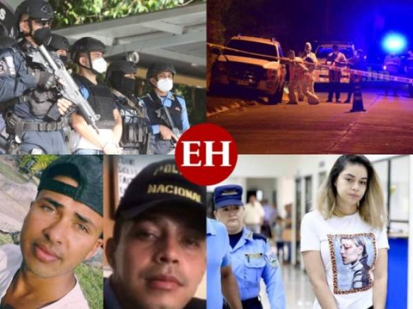 Una abogada asesinada, capturas y el doble crimen contra dos agentes policiales destacan en este resumen de los hechos que conmocionaron a Honduras esta semana. Los hechos sucedidos entre el 5 y 11 de abril se encuentran en esta lista de incidentes que marcaron al país. Fotos: Alex Pérez | Estalin Irías | Archivo EL HERALDO.