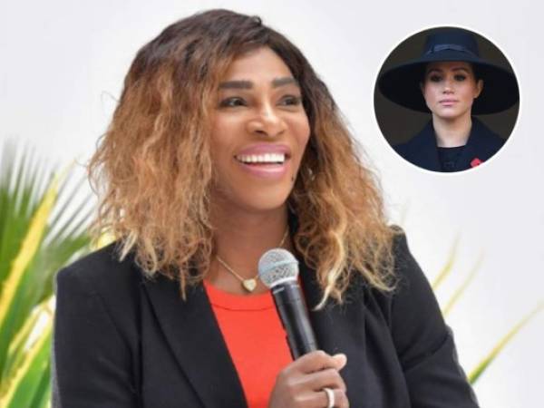 Serena Williams habló lo buena amiga que ha sido Meghan con ella en los últimos años. Fotos: Instagram/AFP