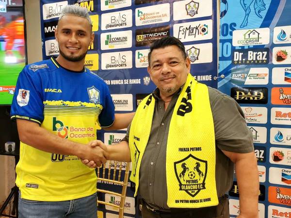 Olancho FC presenta a Alex López para este Clausura 2024.