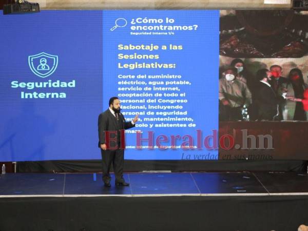 El presidente del Congreso Nacional, Luis Redondo, presentó el informe de los primero 100 días el pasado 12 de junio.