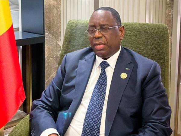 El presidente de la Unión Africana y de Senegal, Macky Sall.