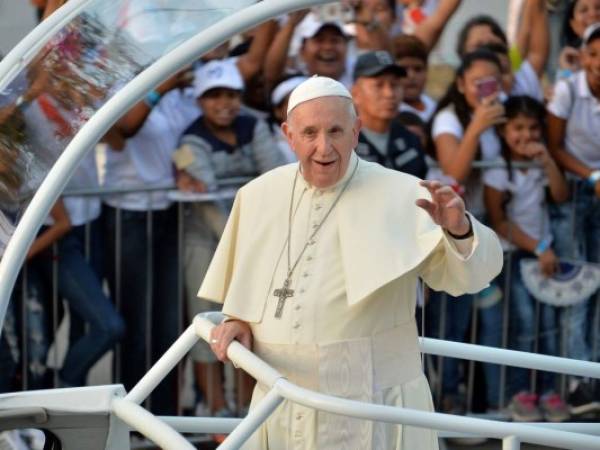 Es el primer viaje del papa argentino a un país de América Central desde su elección en marzo de 2013. Foto: AFP