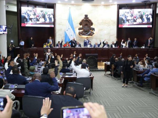 En un ambiente donde el oficialismo aseguraba que llegó a acuerdos, mientras la bancada nacionalista se abstenía a votar, inició la sesión extraordinaria en el Congreso Nacional este martes -16 de enero- donde los diputados eligieron a la nueva Junta Directiva para los dos años restantes, paquete de amnistías y la aprobación del Presupuesto General de la República 2024. A continuación las imágenes.