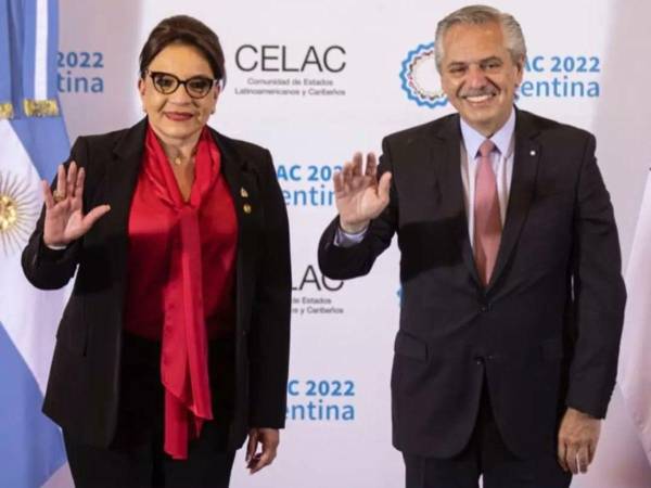 La presidenta, Xiomara Castro viajó el sábado 21 de enero para asistir a la cumbre Celac.