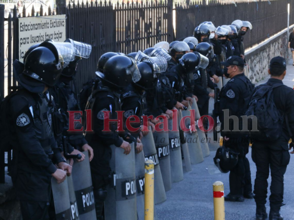 Así amaneció la Corte Suprema de Justicia.