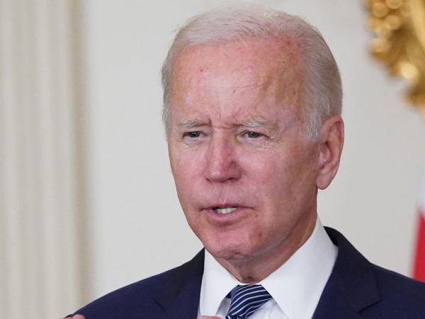 Biden también elogió la resistencia de Ucrania contra la invasión rusa, lanzada el 24 de febrero.