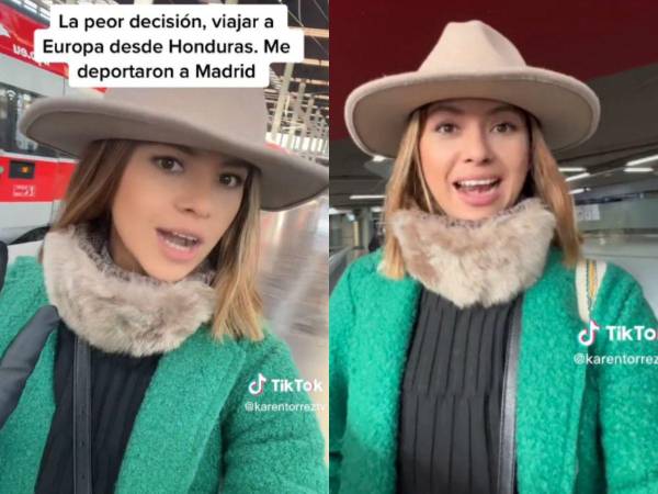 La presentadora nicaragüense Karen Cortez compartió un video en las últimas horas en la que se muestra muy molesta por la forma en que fue deportada a Madrid por las autoridades hondureñas. El video se volvió viral rápidamente y ha generado decenas de comentarios y opiniones divididas en redes sociales. En esta galería le contamos todos los detalles.