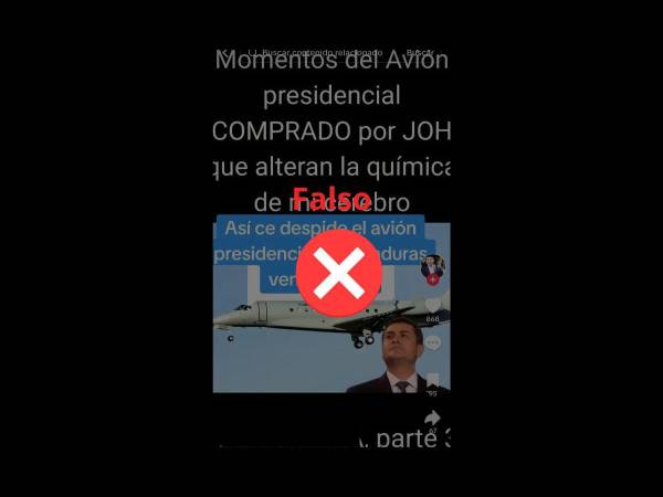 Captura de pantalla a una publicación de TikTok realizada el 19 de febrero de 2024.