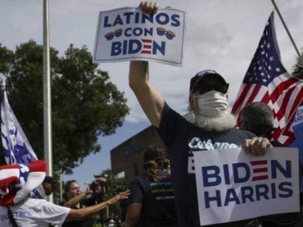 Las latinos, a diferencia de la comunidad afrodescendiente, no representan un voto en bloque. No son un monolito. Hay diferencias según el estado, la comunidad y el origen específico. Foto: Agencia AFP.