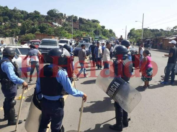 Imagen de la toma realizada el pasado jueves 19 de julio. Foto: El HERALDO Honduras.