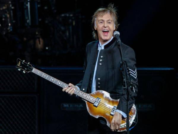 Paul McCartney fue integrante de la legendaria banda The Beatles.