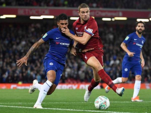 El partido entre Chelsea y Liverpool será a las 10:00 de la mañana, hora de Honduras. Foto:AFP