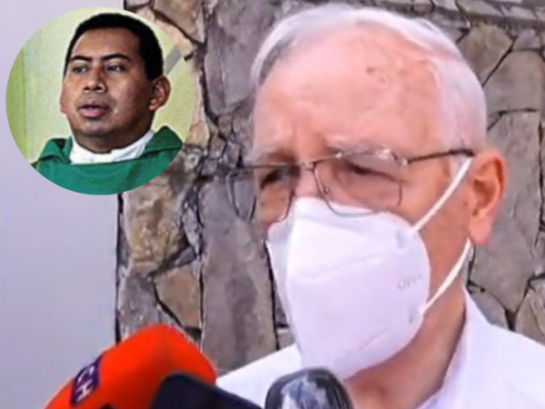 Monseñor Garachana fue quien reconoció al padre Vásquez en la morgue de San Pedro Sula.