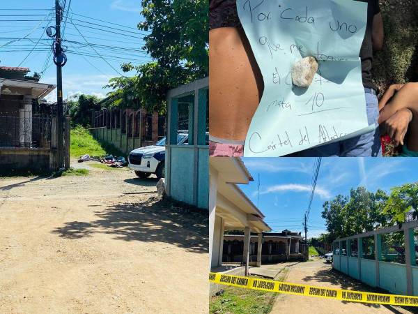 ”Por cada uno que me toques, el cartel te mata 10. Cartel del Atlántico”, ese fue el mensaje que dejaron sobre las cinco personas que fueron acribilladas a disparos en una nueva masacre que se registró en Baracoa, Cortés.