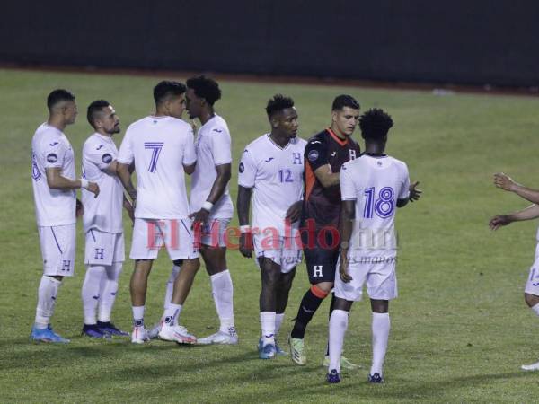 Honduras al perder en el Olímpico ante Curazao por la Liga de Naciones.