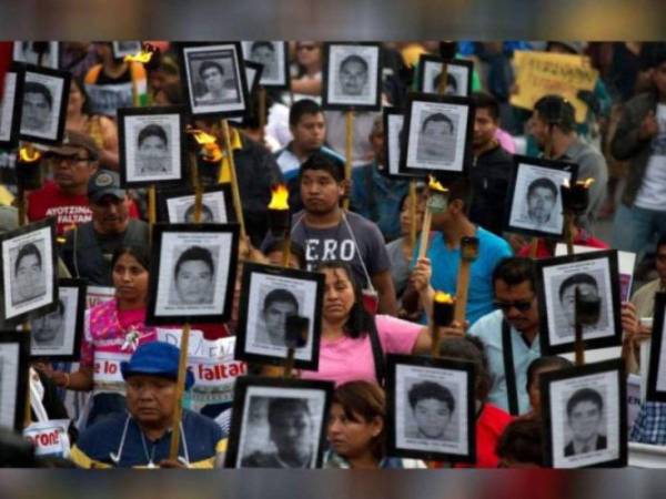 Los alumnos desaparecieron la noche del 26 al 27 de septiembre de 2014 en Iguala (Guerrero).