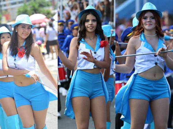 Durante los desfiles del 15 de septiembre, las palillonas del Instituto Mixto Honduras fueron de las jóvenes que más llamaron la atención con su talento, carisma y su peculiar traje para ser parte de los actos de celebración de la Independencia de Honduras.