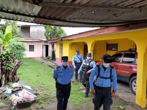 Dentro de esta vivienda fue encontrado el cadáver de la joven estudiante de enfermería.