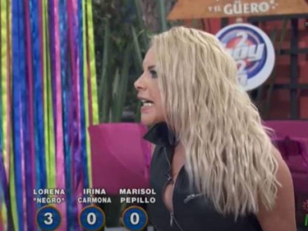 El enojo en la cara de Lorena Herrera fue evidente durante el programa.